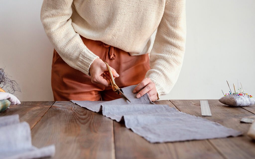 Cutting and Preparing the Fabric