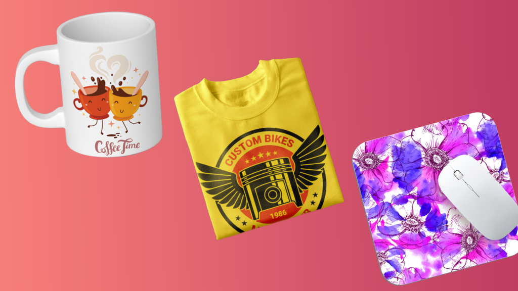 Mugs, shirts and more