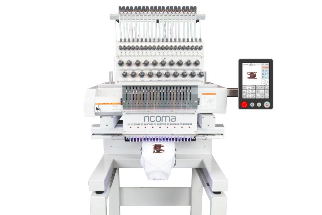 Ricoma's 20 Needle Embroidery Machine MT-2001-8S