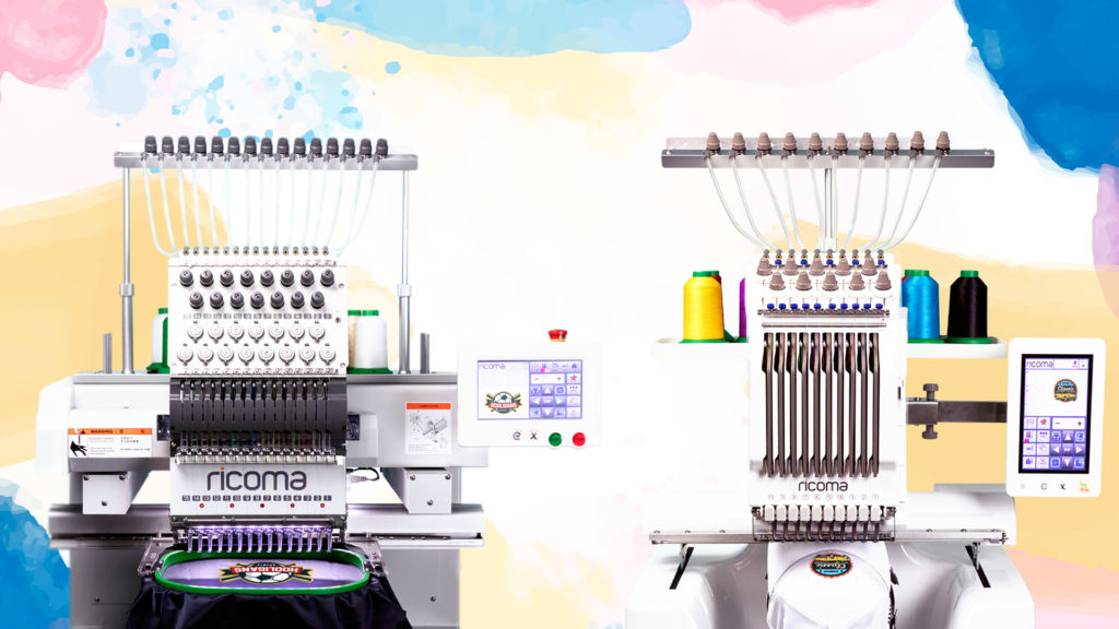 Why Ricoma has the best (and most cost effective) embroidery machines on  the market – Ricoma Blog