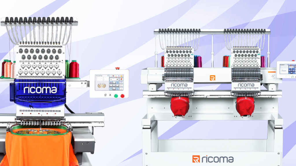 Ricoma embroidery machines