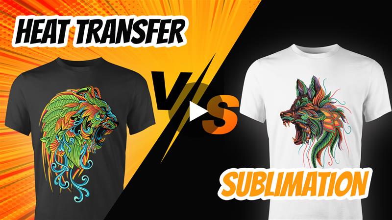 Heat Transfer Paper VS Sublimation Paper Printing 