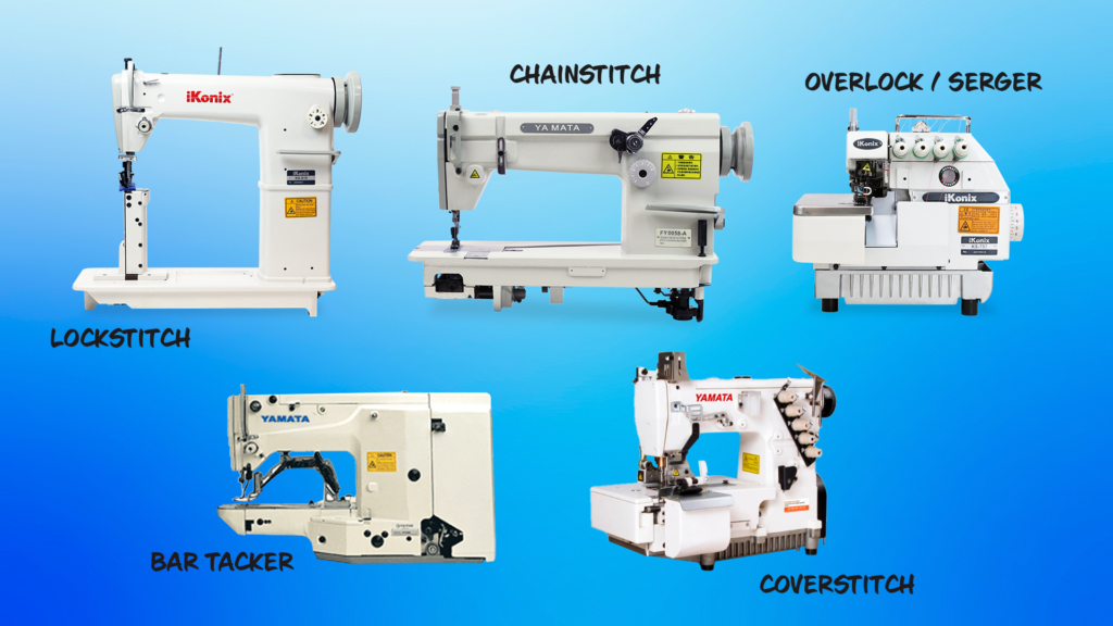 different types of machines