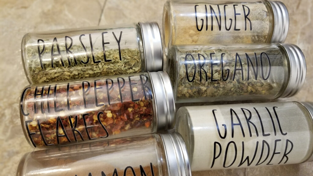 Custom Spice Jars