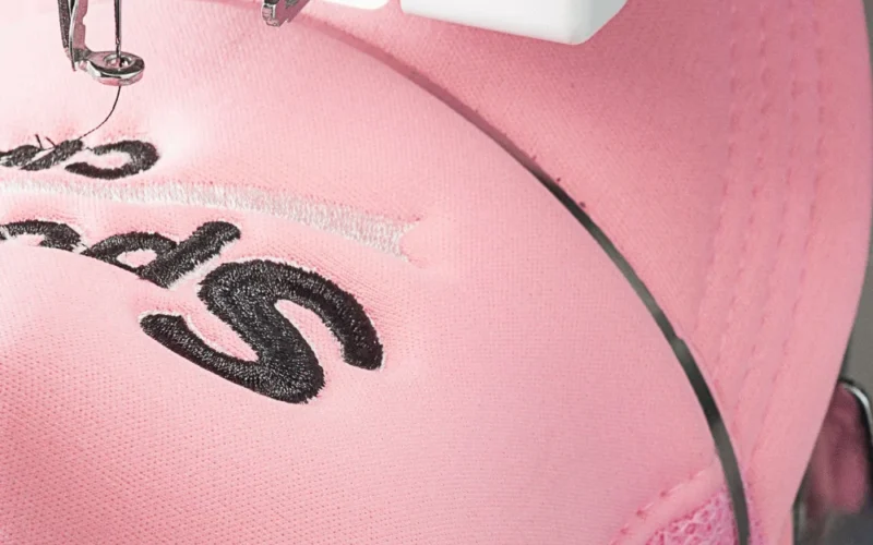 how to embroider a hat